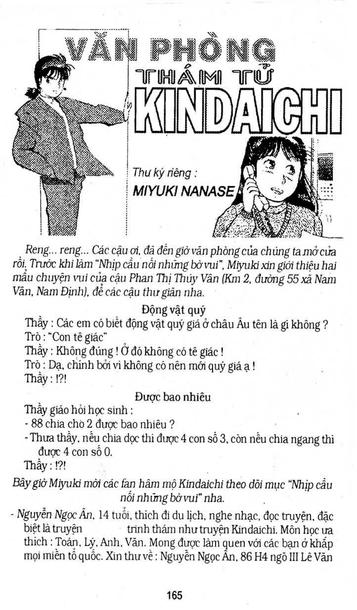 Thám Tử Kindaichi: Chapter 184