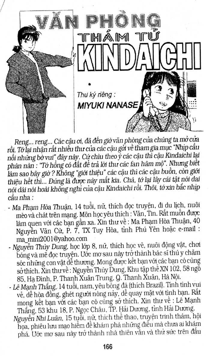 Thám Tử Kindaichi: Chapter 188