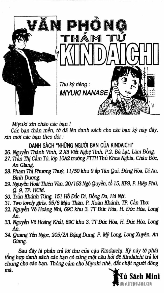 Thám Tử Kindaichi: Chapter 24