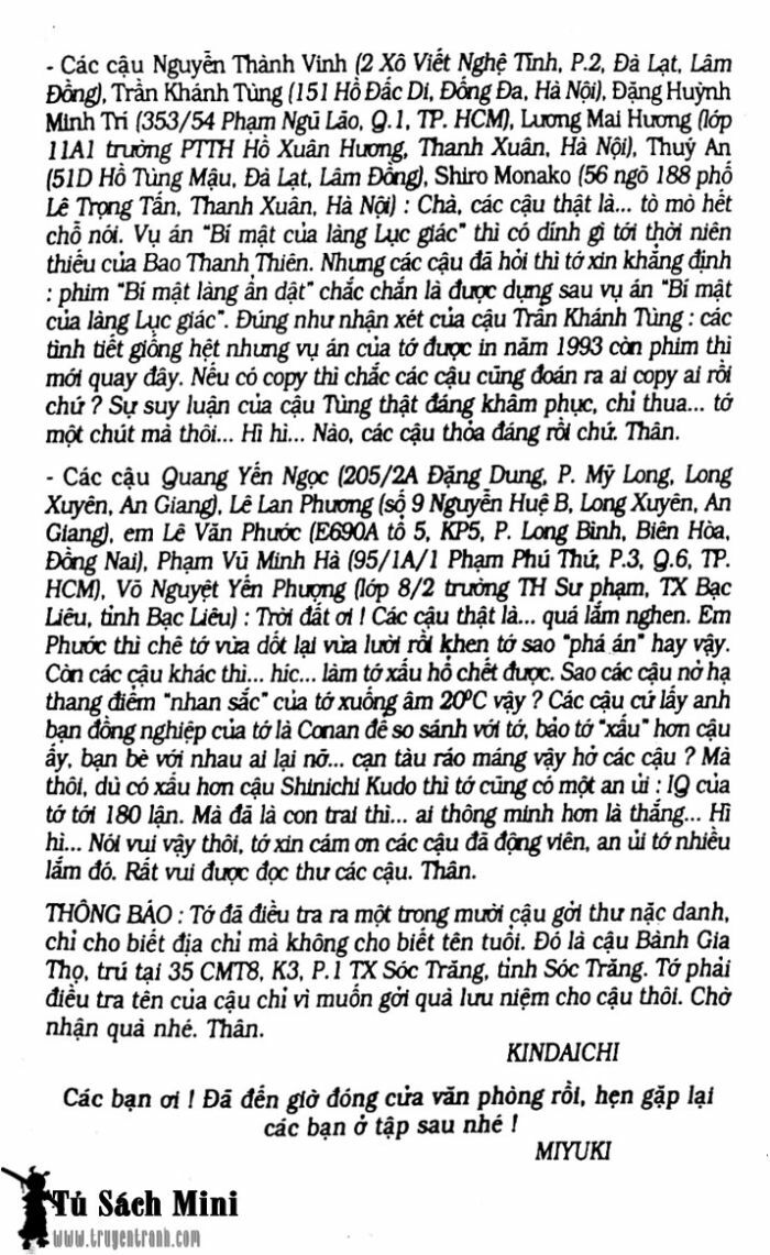 Thám Tử Kindaichi: Chapter 24