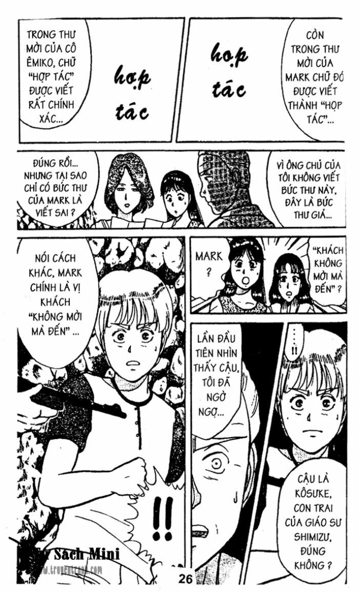 Thám Tử Kindaichi: Chapter 25