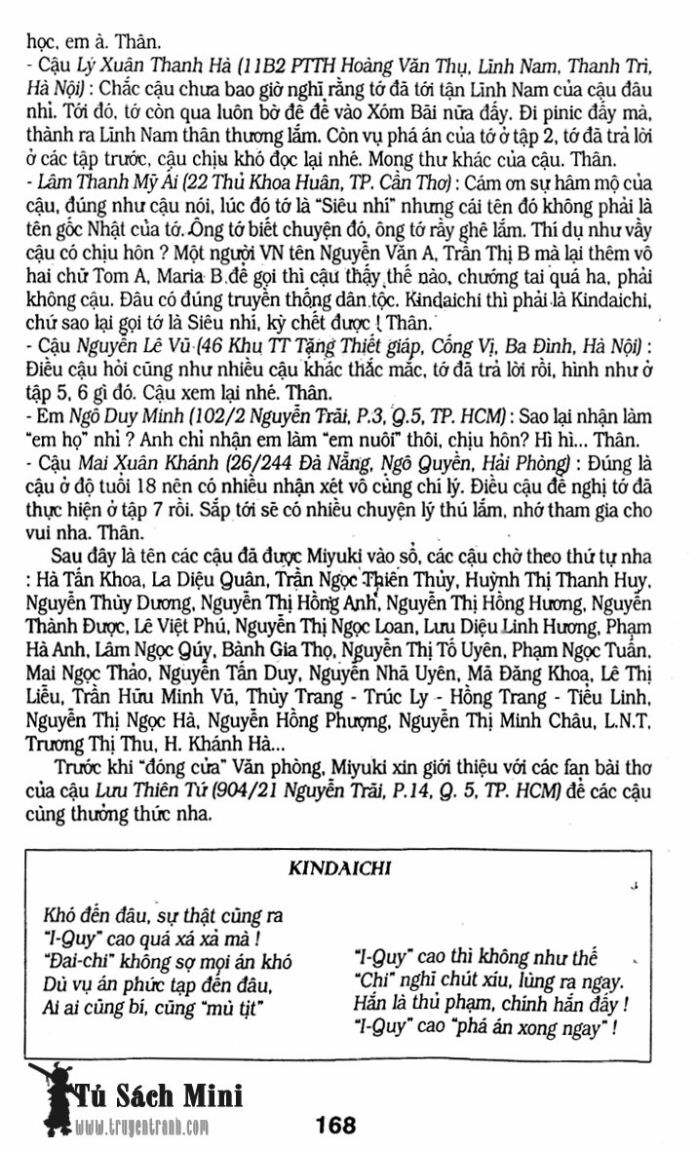 Thám Tử Kindaichi: Chapter 32