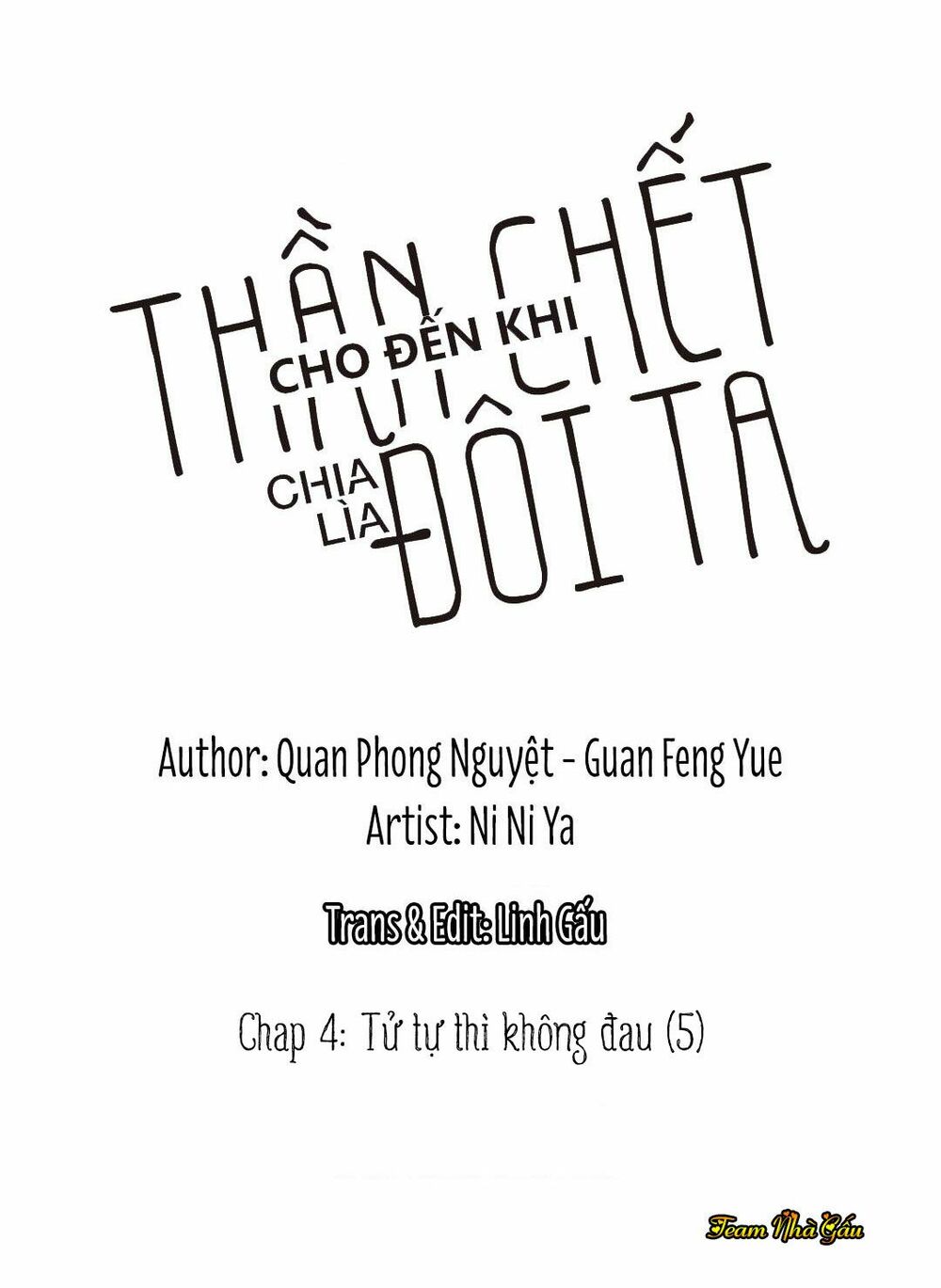 Cho Đến Khi Thần Chết Chia Lìa Đôi Ta: Chapter 5: - Tự tử thì không đau (5)