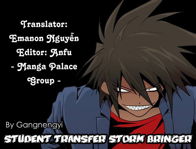 Transfer Student Storm Bringer: Chapter 4