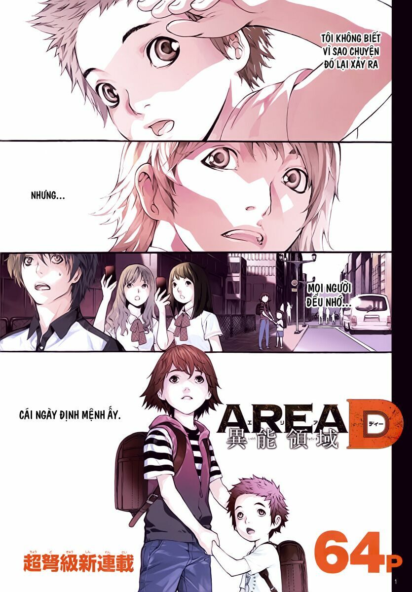 Area D: Chapter 1