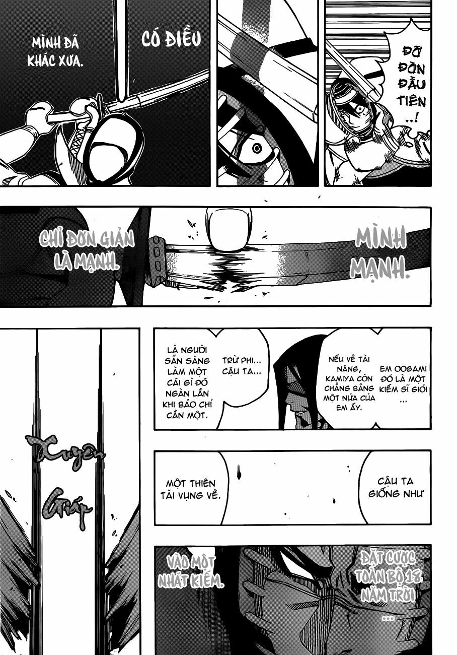 Kurogane: Chapter 15: Chớp mắt !!