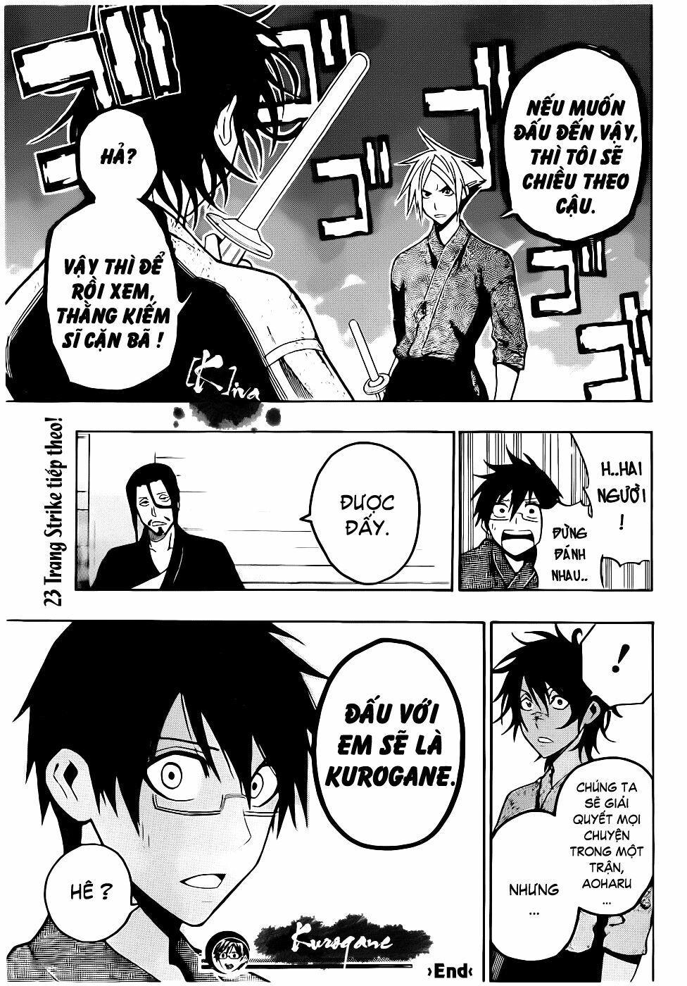 Kurogane: Chapter 20: Aoharu ?