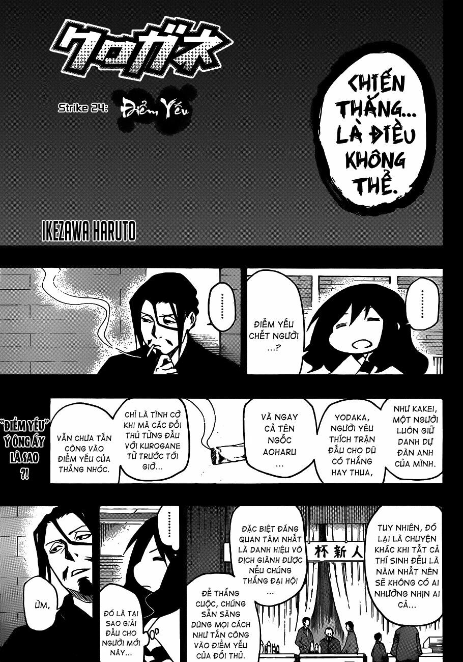 Kurogane: Chapter 24: Điểm yếu !