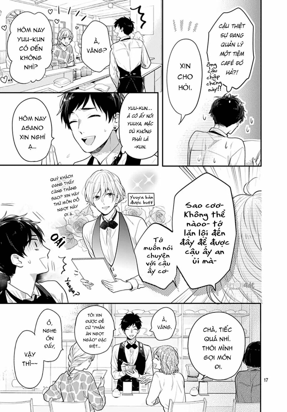 Soko No Koisuru Baitosho-kun: Chapter 2
