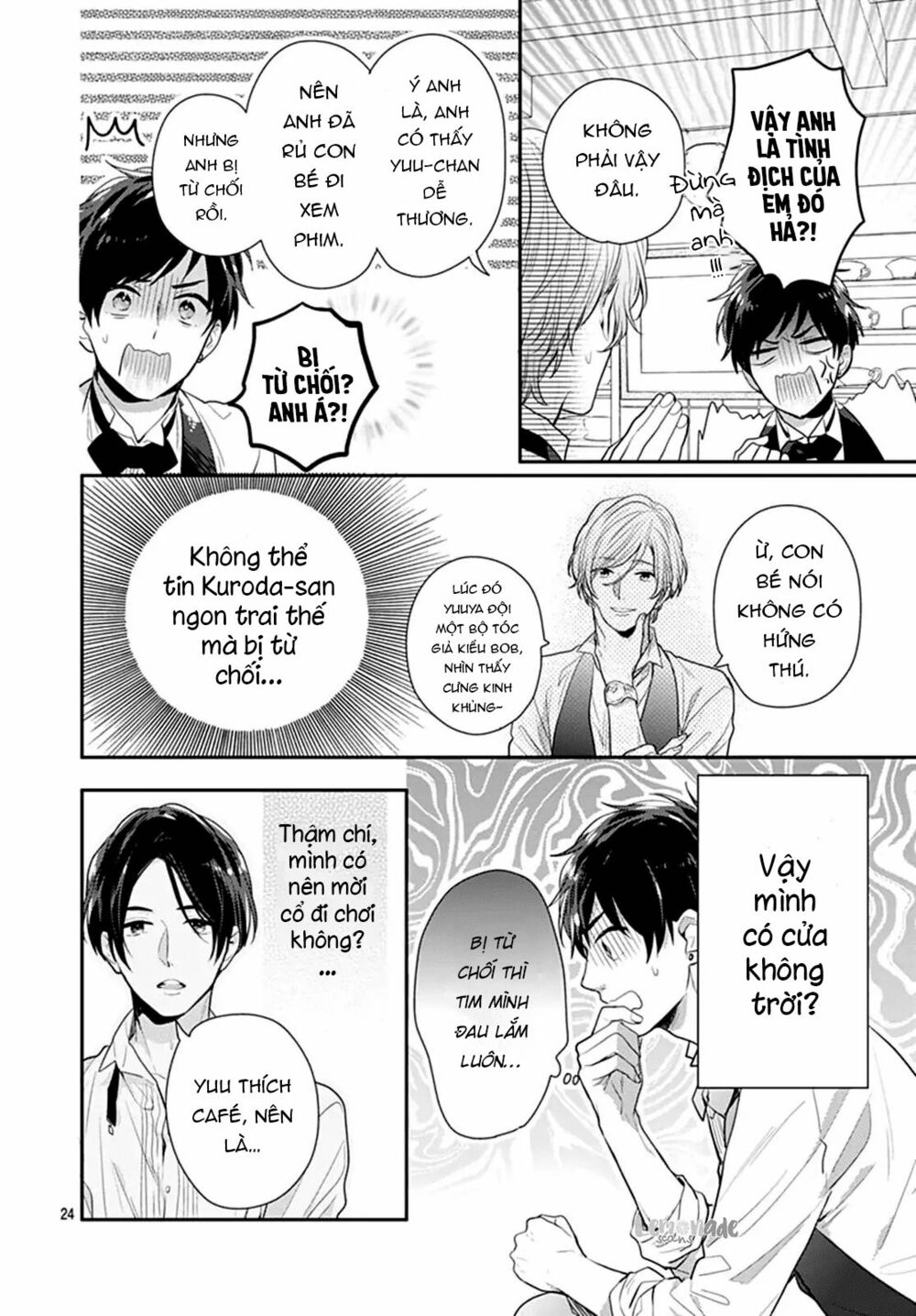 Soko No Koisuru Baitosho-kun: Chapter 2