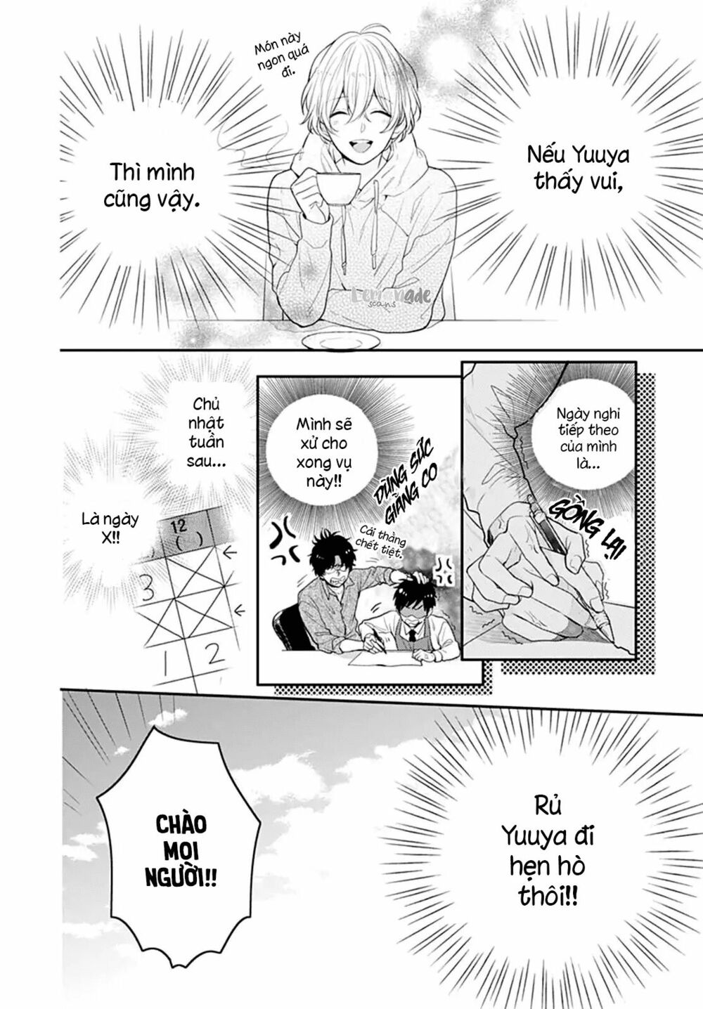 Soko No Koisuru Baitosho-kun: Chapter 2