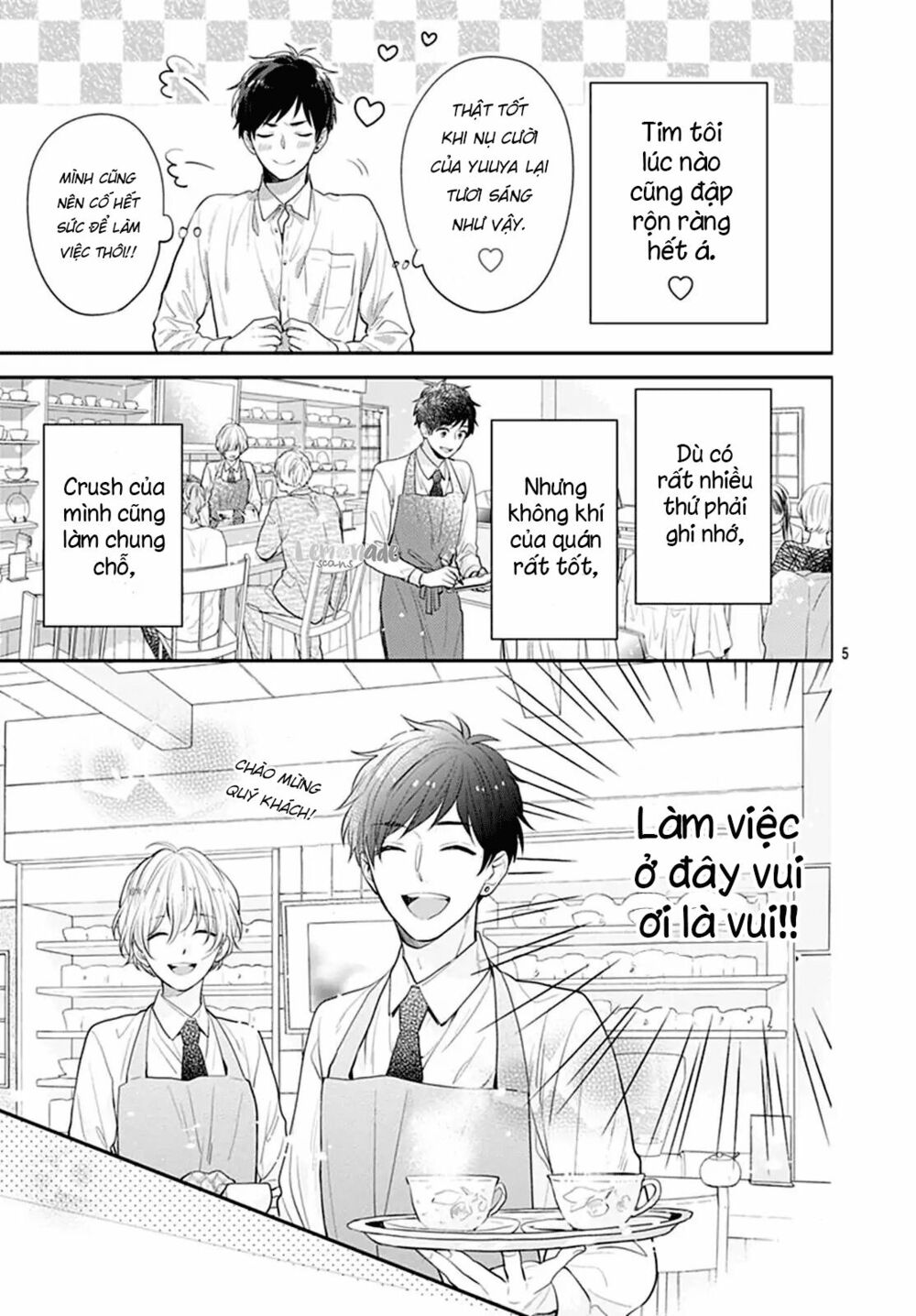 Soko No Koisuru Baitosho-kun: Chapter 2