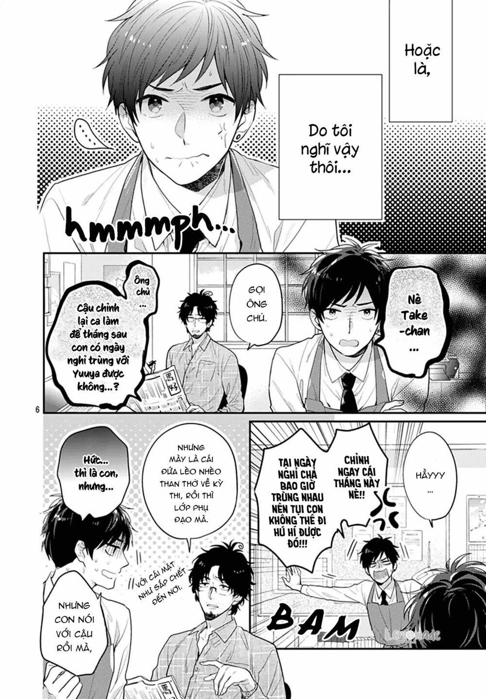 Soko No Koisuru Baitosho-kun: Chapter 2