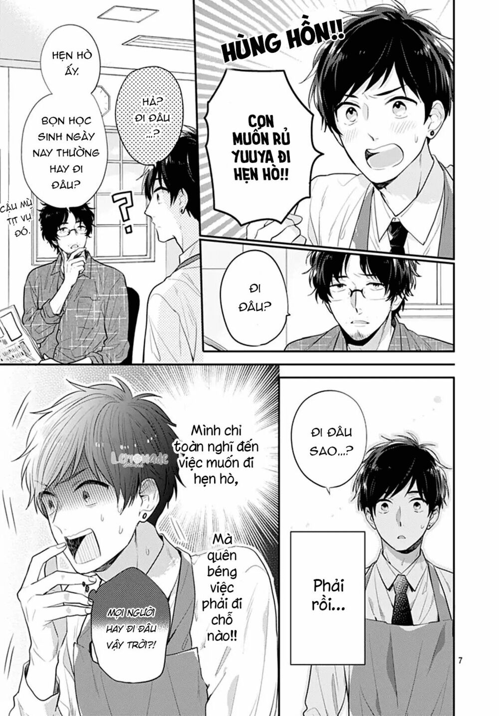 Soko No Koisuru Baitosho-kun: Chapter 2