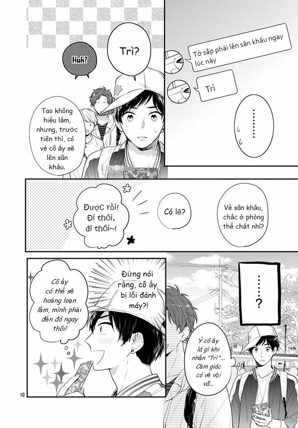 Soko No Koisuru Baitosho-kun: Chapter 3