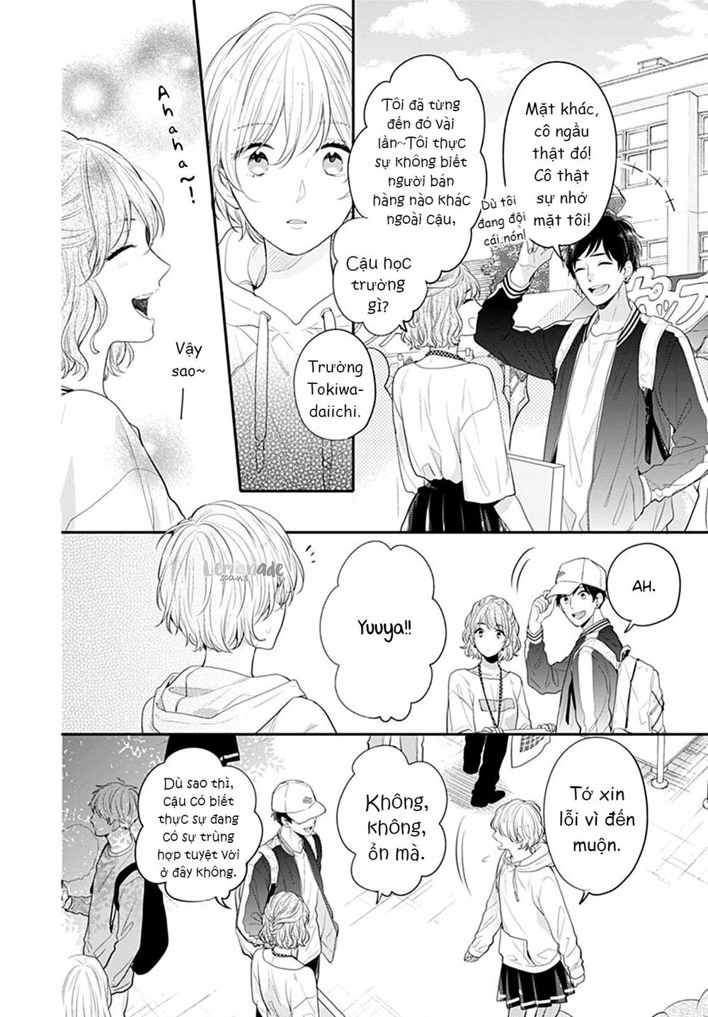Soko No Koisuru Baitosho-kun: Chapter 3