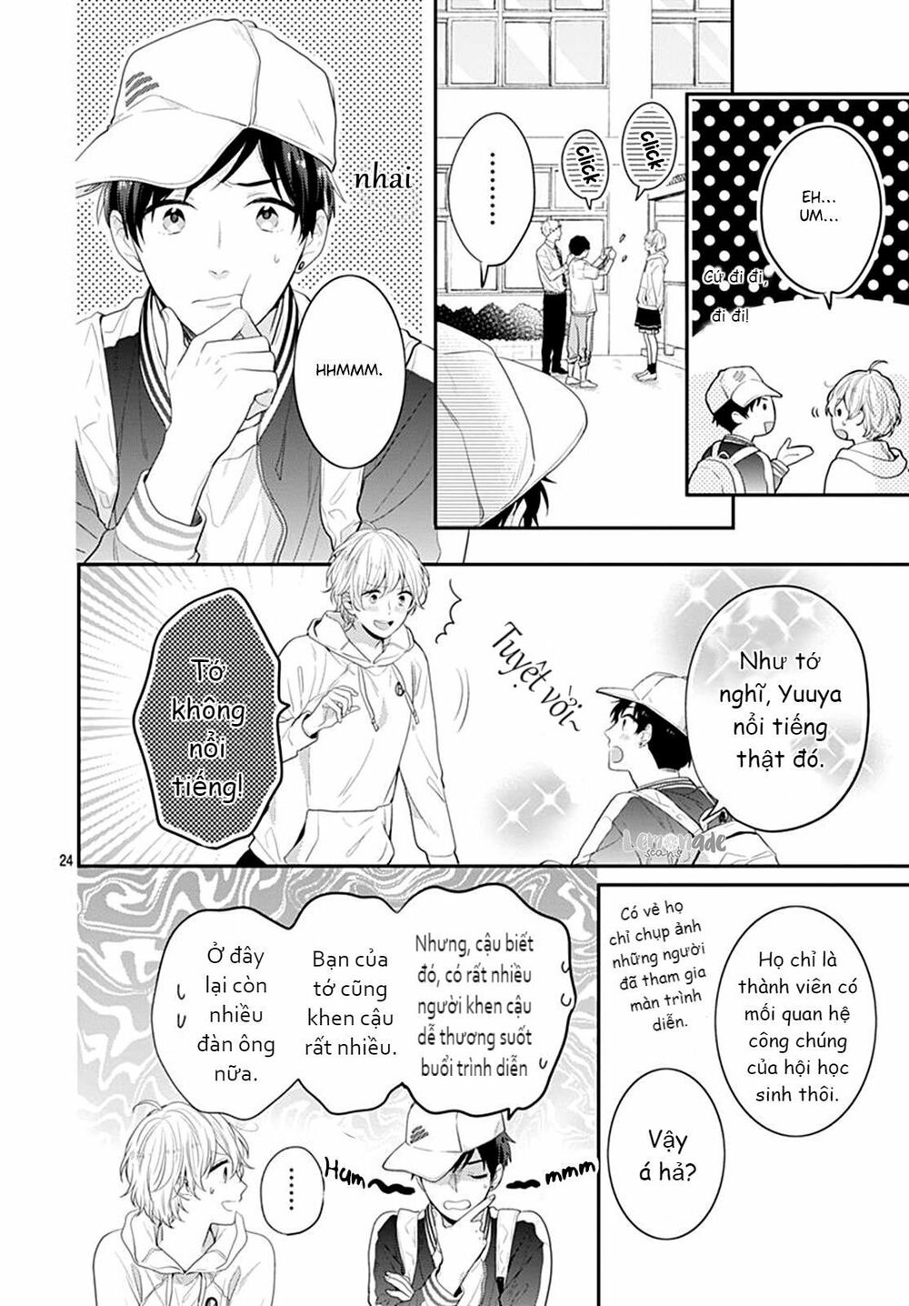 Soko No Koisuru Baitosho-kun: Chapter 3