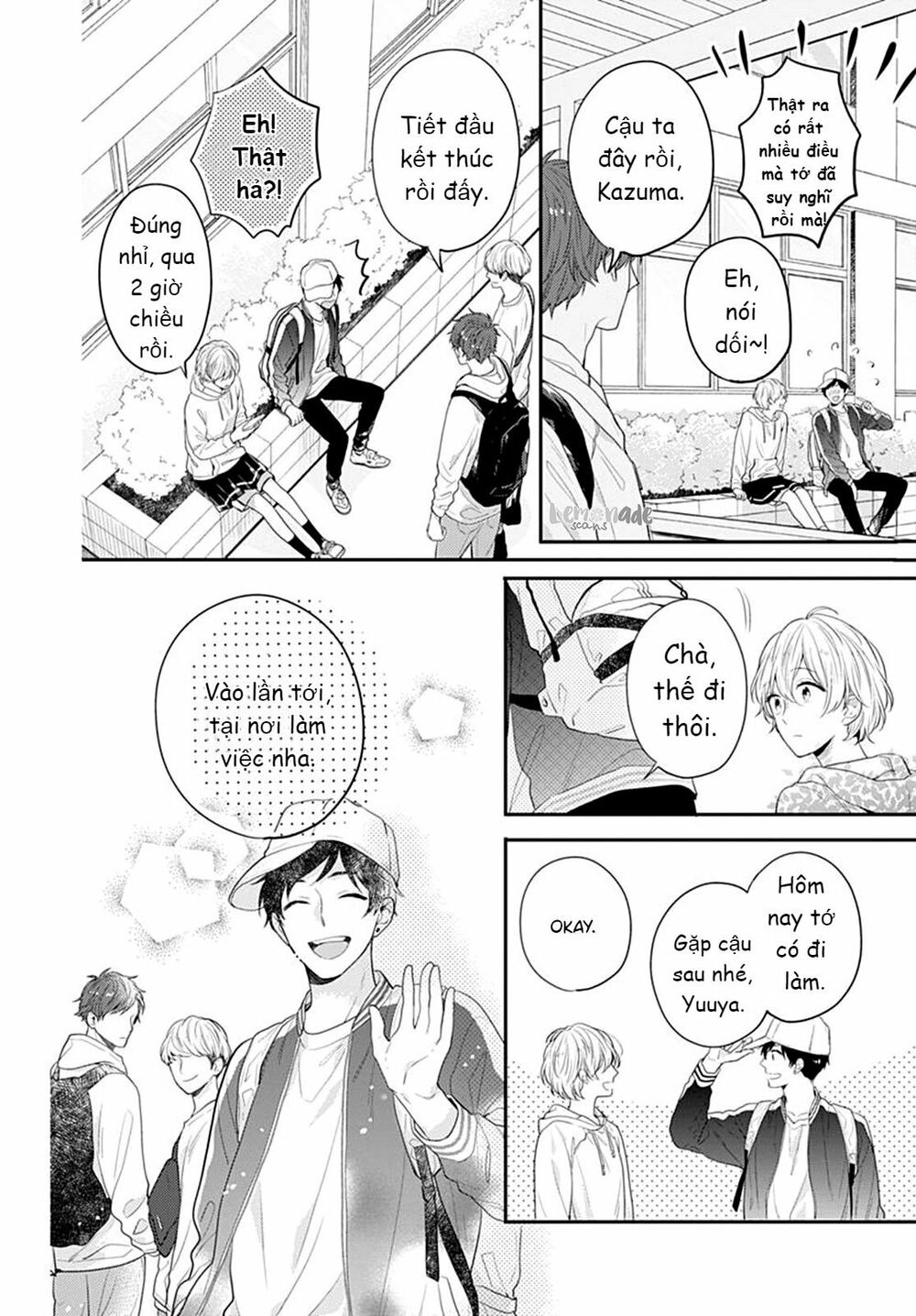Soko No Koisuru Baitosho-kun: Chapter 3
