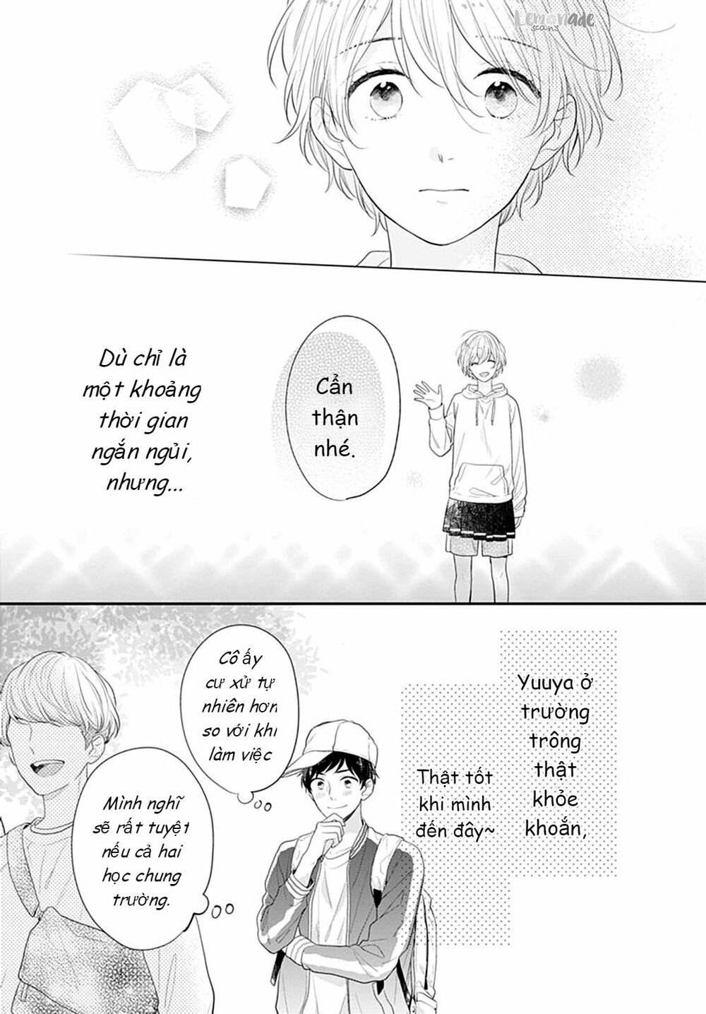 Soko No Koisuru Baitosho-kun: Chapter 3