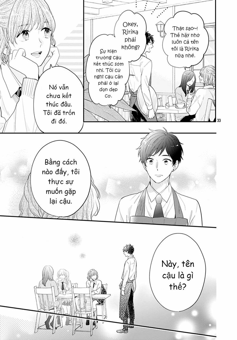 Soko No Koisuru Baitosho-kun: Chapter 3