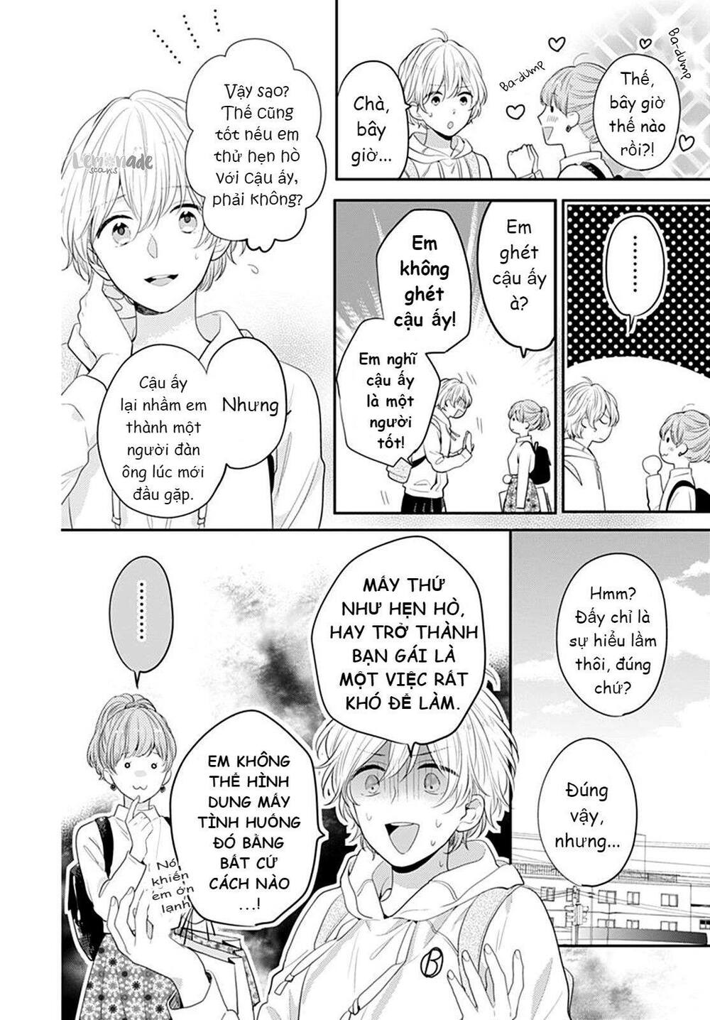 Soko No Koisuru Baitosho-kun: Chapter 3