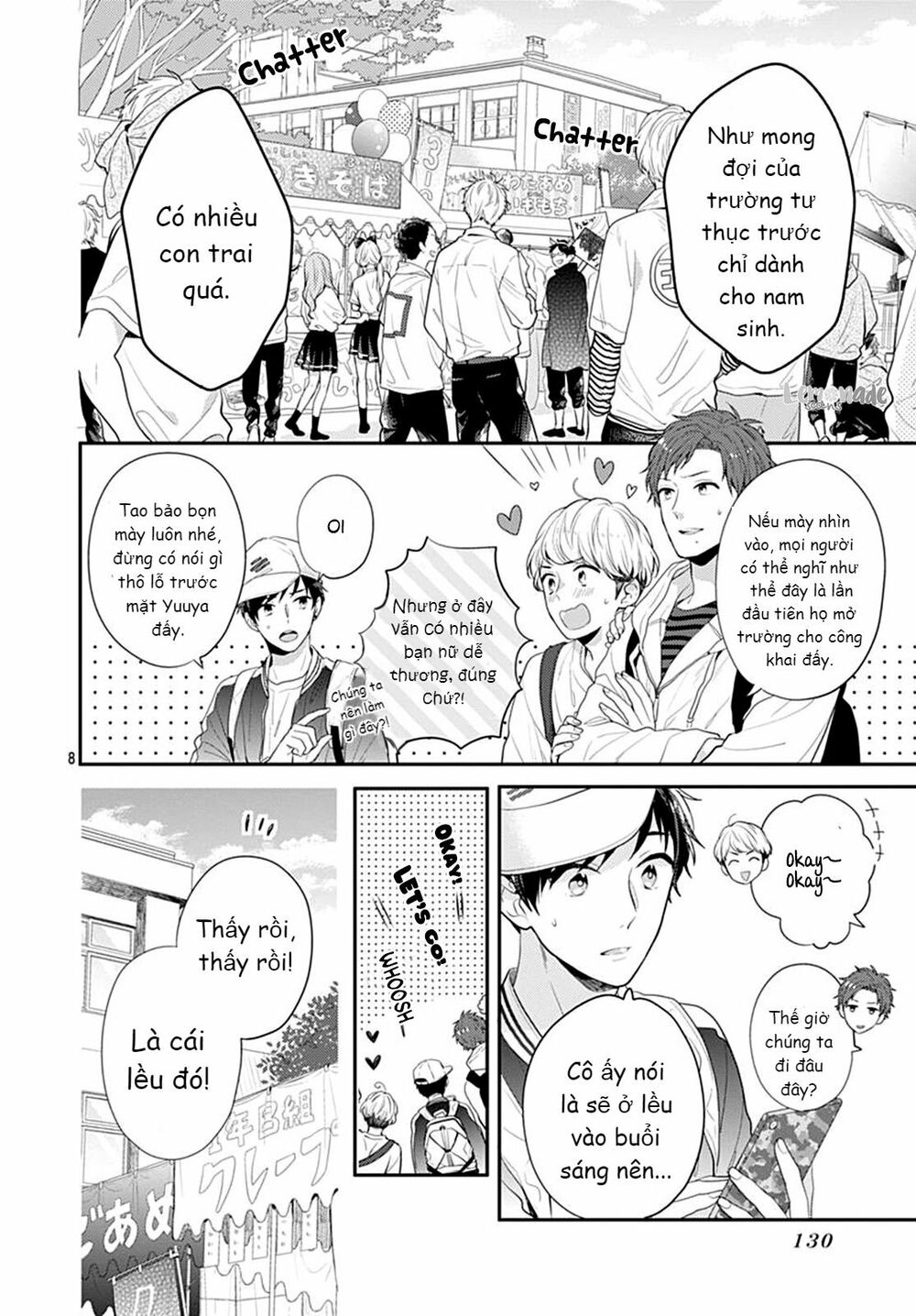 Soko No Koisuru Baitosho-kun: Chapter 3