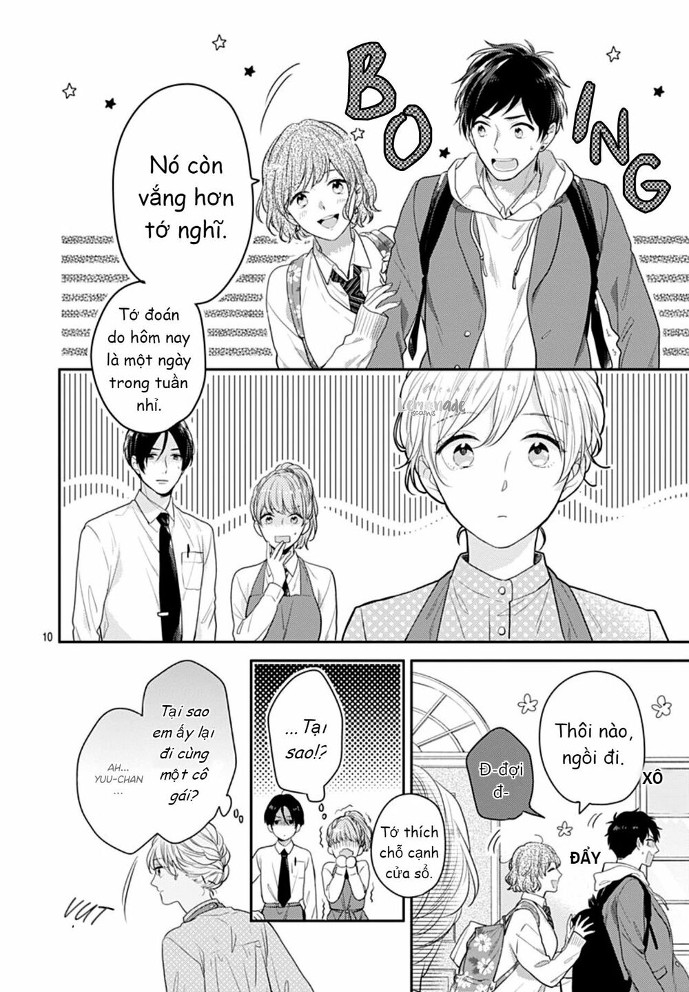 Soko No Koisuru Baitosho-kun: Chapter 4