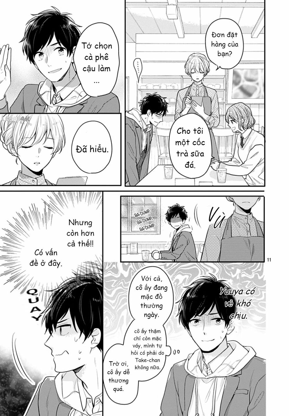 Soko No Koisuru Baitosho-kun: Chapter 4