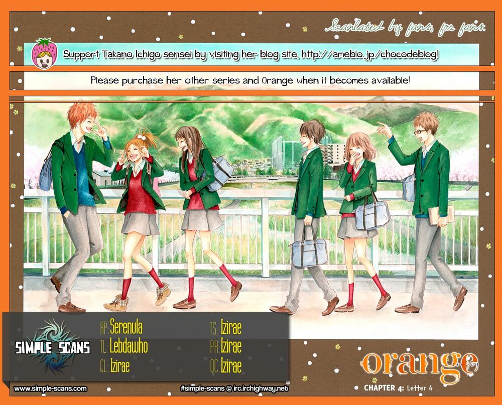 Orange: Chapter 4