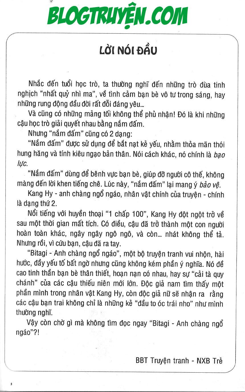 Bitagi - Anh Chàng Ngổ Ngáo: Chapter 134