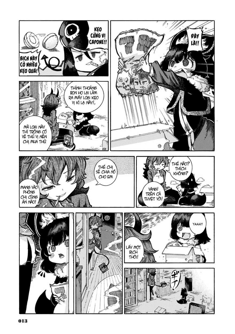 Reki và Yomi: Chapter 16: Ngủ qua đêm