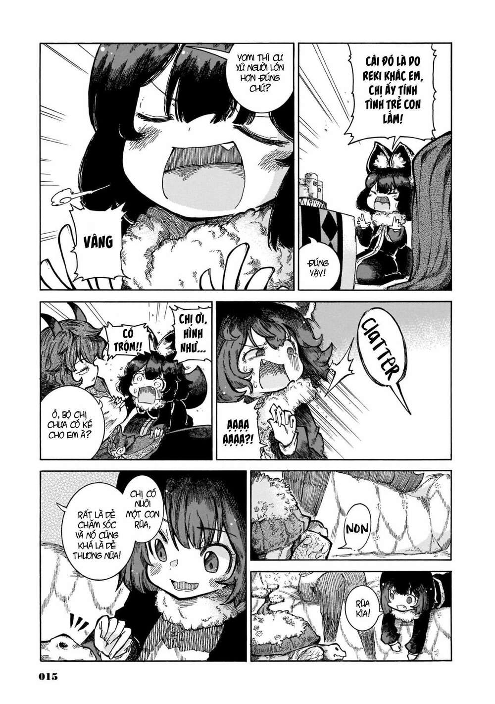 Reki và Yomi: Chapter 16: Ngủ qua đêm