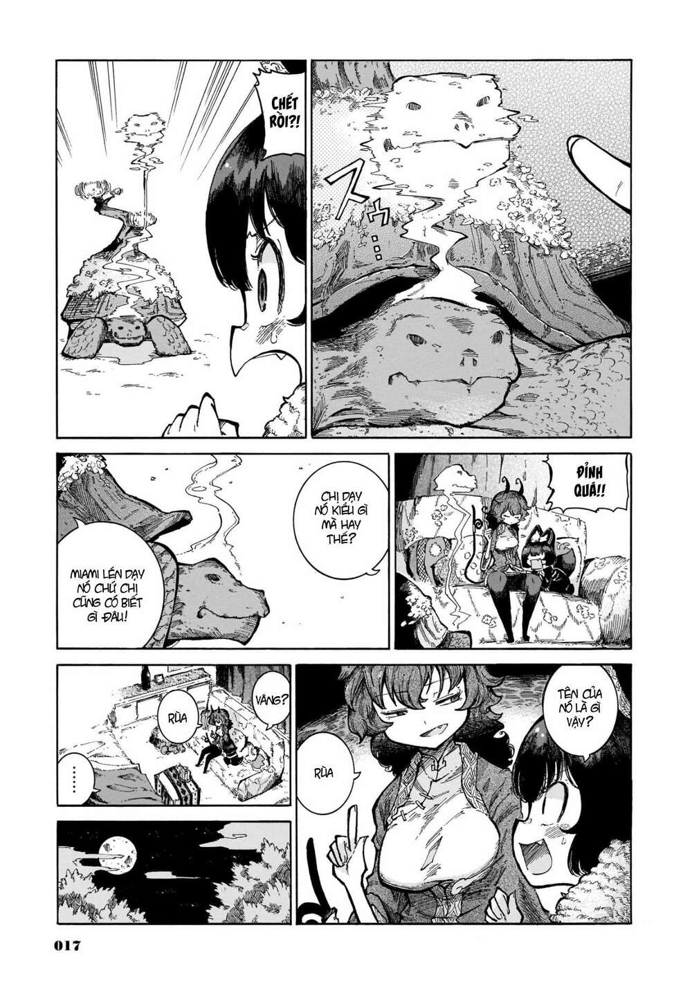 Reki và Yomi: Chapter 16: Ngủ qua đêm