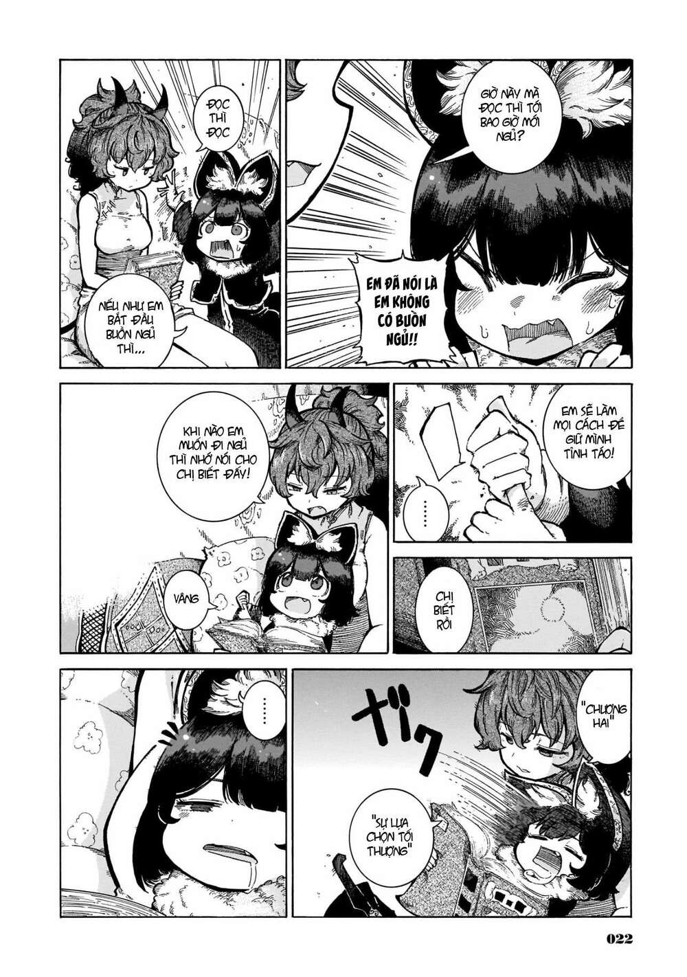 Reki và Yomi: Chapter 16: Ngủ qua đêm