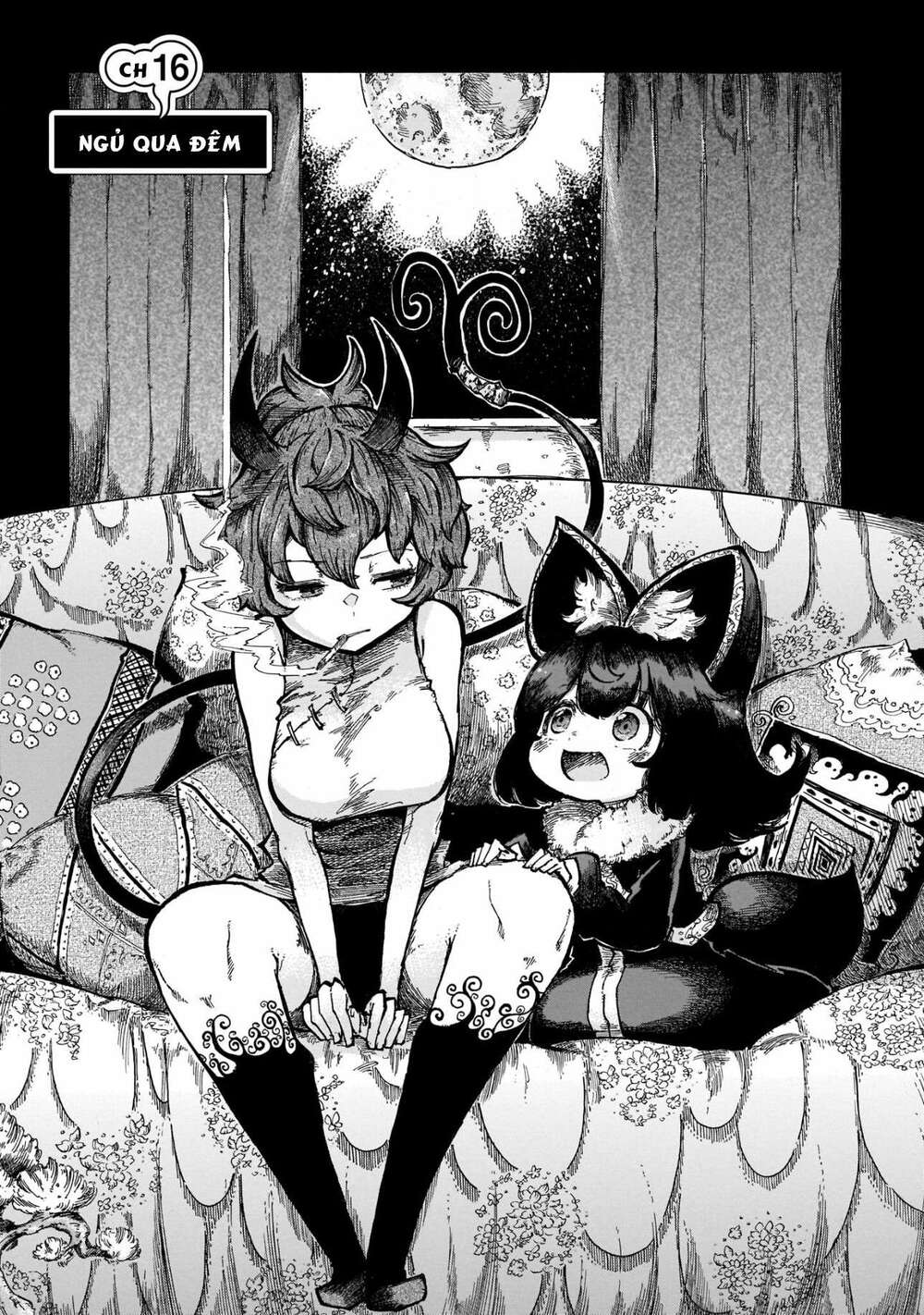 Reki và Yomi: Chapter 16: Ngủ qua đêm