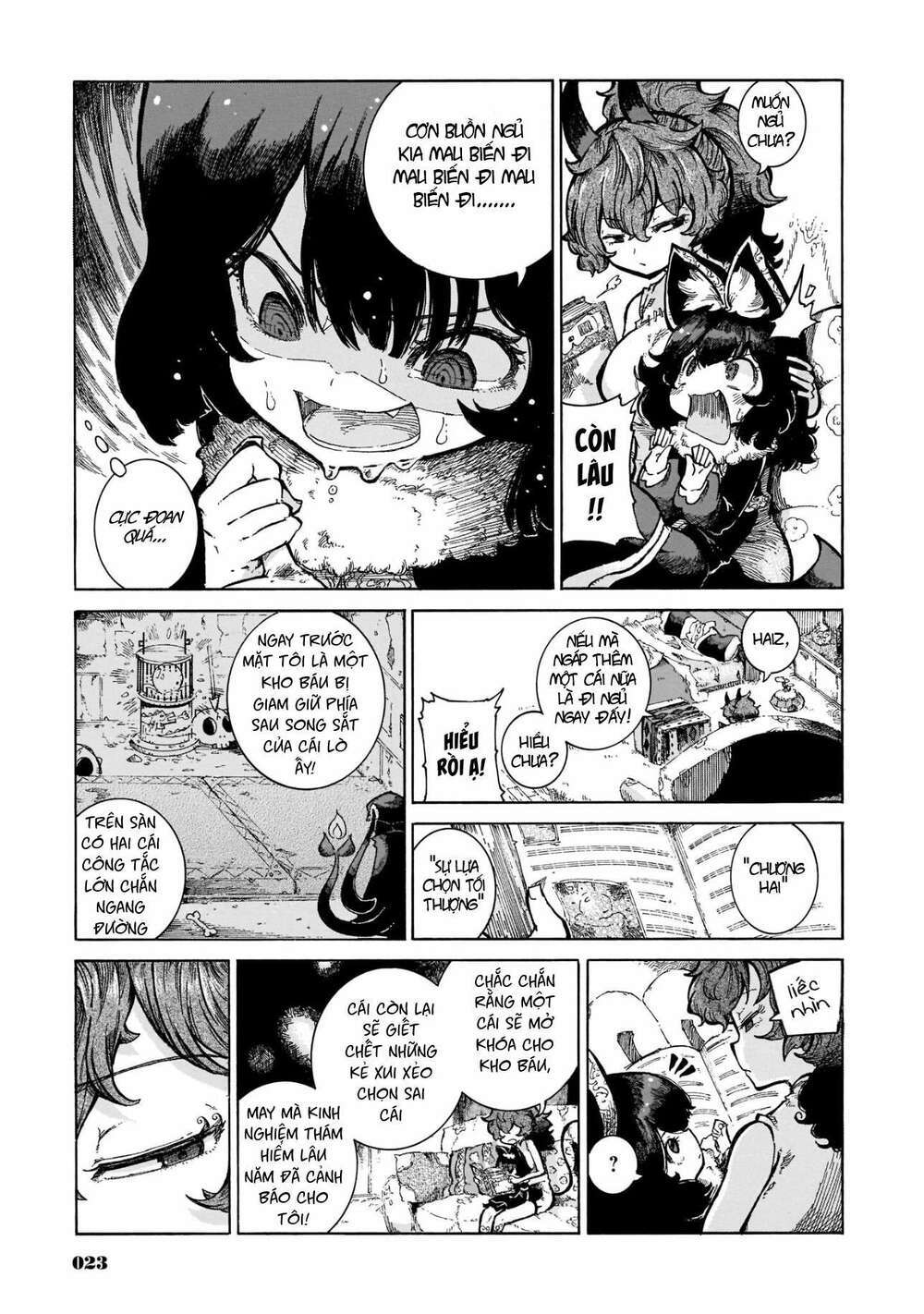 Reki và Yomi: Chapter 16: Ngủ qua đêm