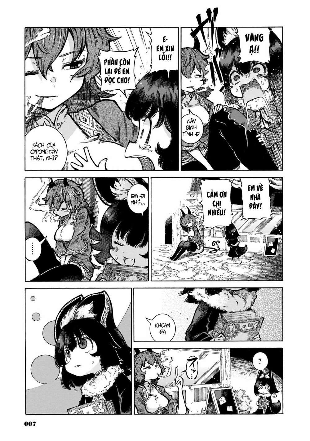 Reki và Yomi: Chapter 16: Ngủ qua đêm