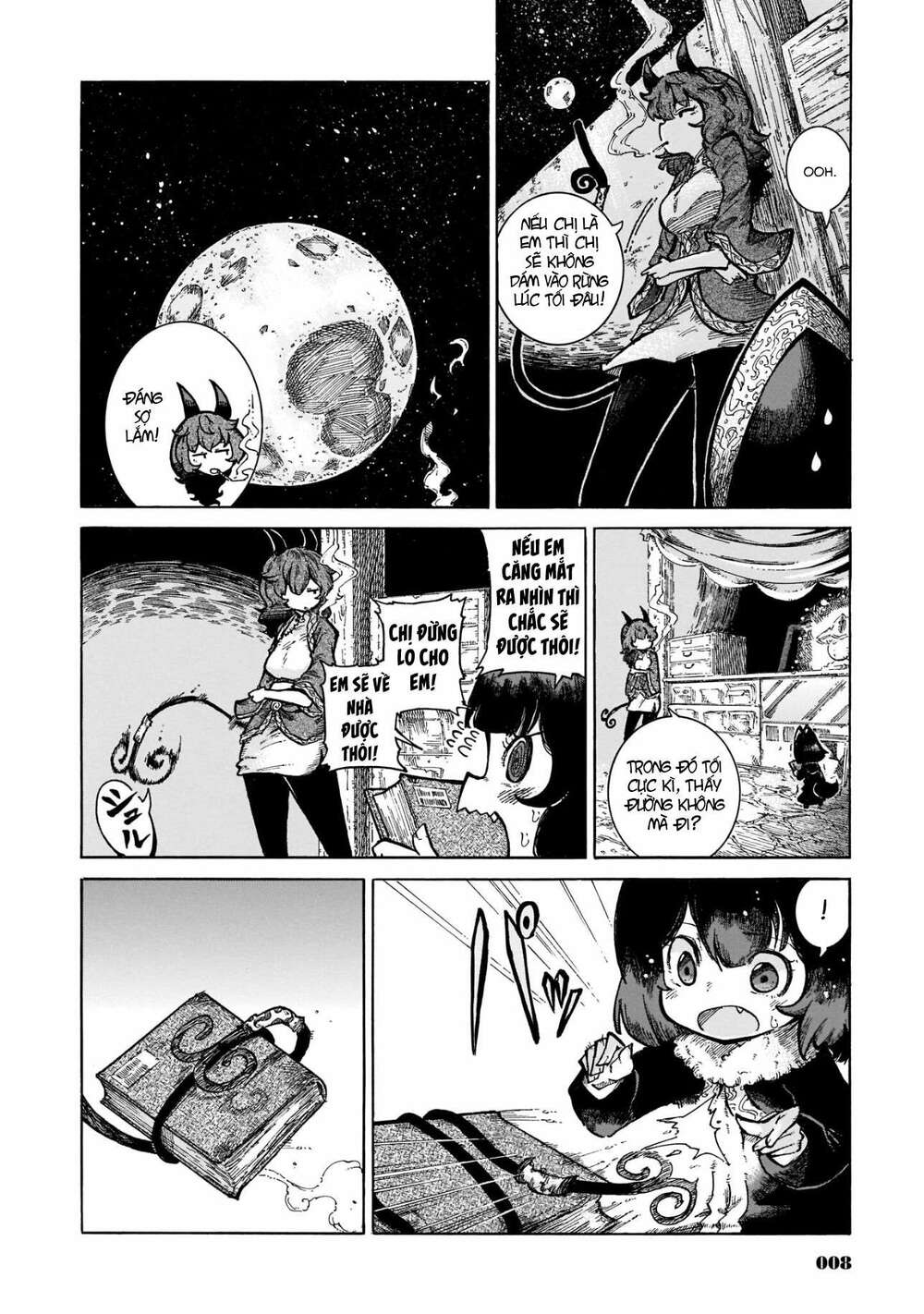 Reki và Yomi: Chapter 16: Ngủ qua đêm