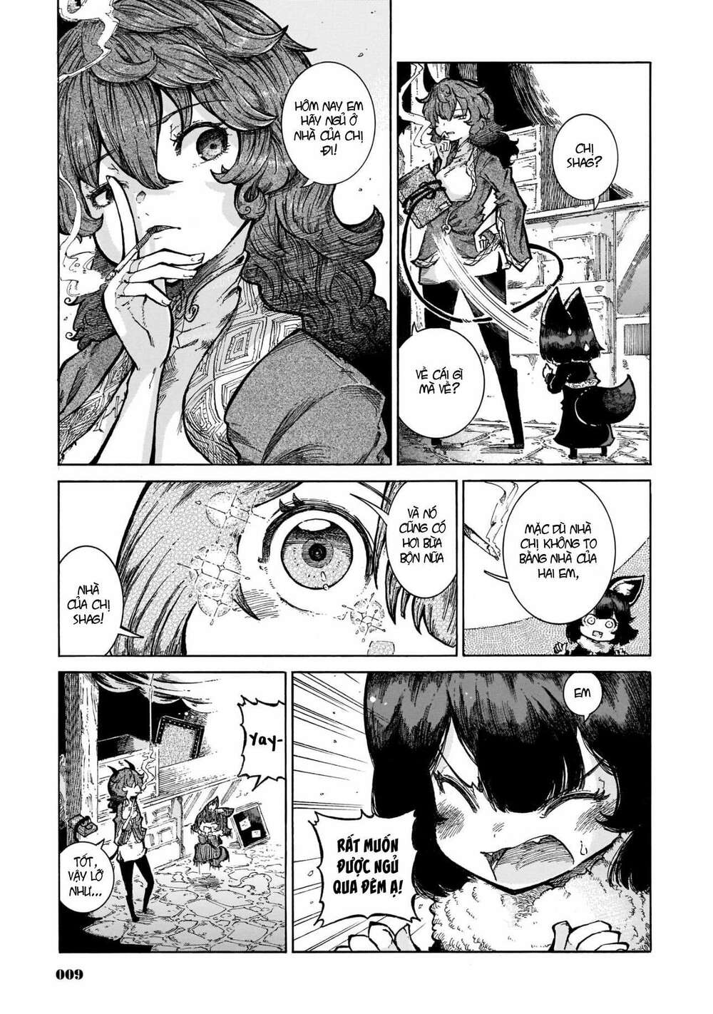 Reki và Yomi: Chapter 16: Ngủ qua đêm