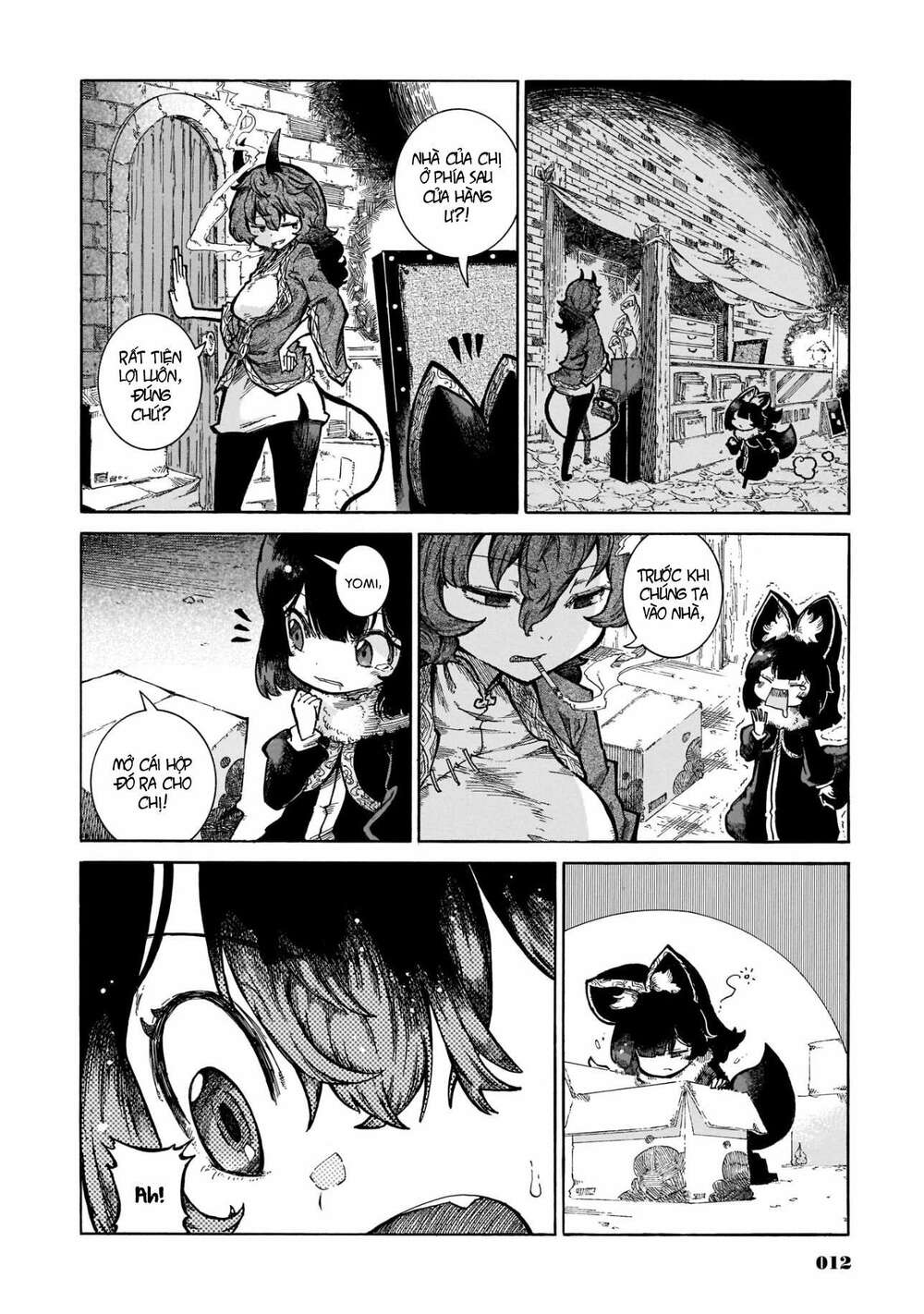 Reki và Yomi: Chapter 16: Ngủ qua đêm