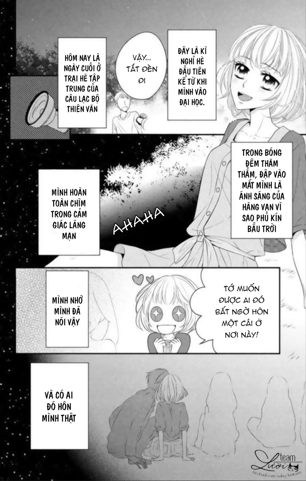 Ai đó đã hôn tôi: Chapter 1: One shot