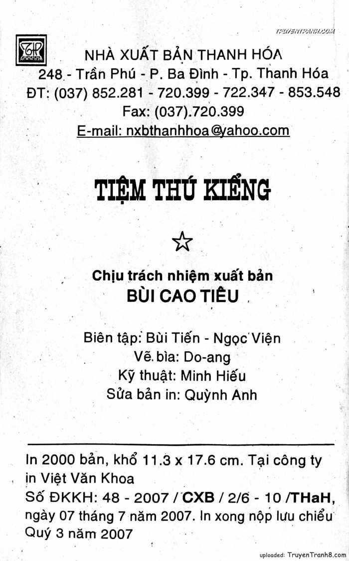 Tiệm Thú Kiểng: Chapter 30