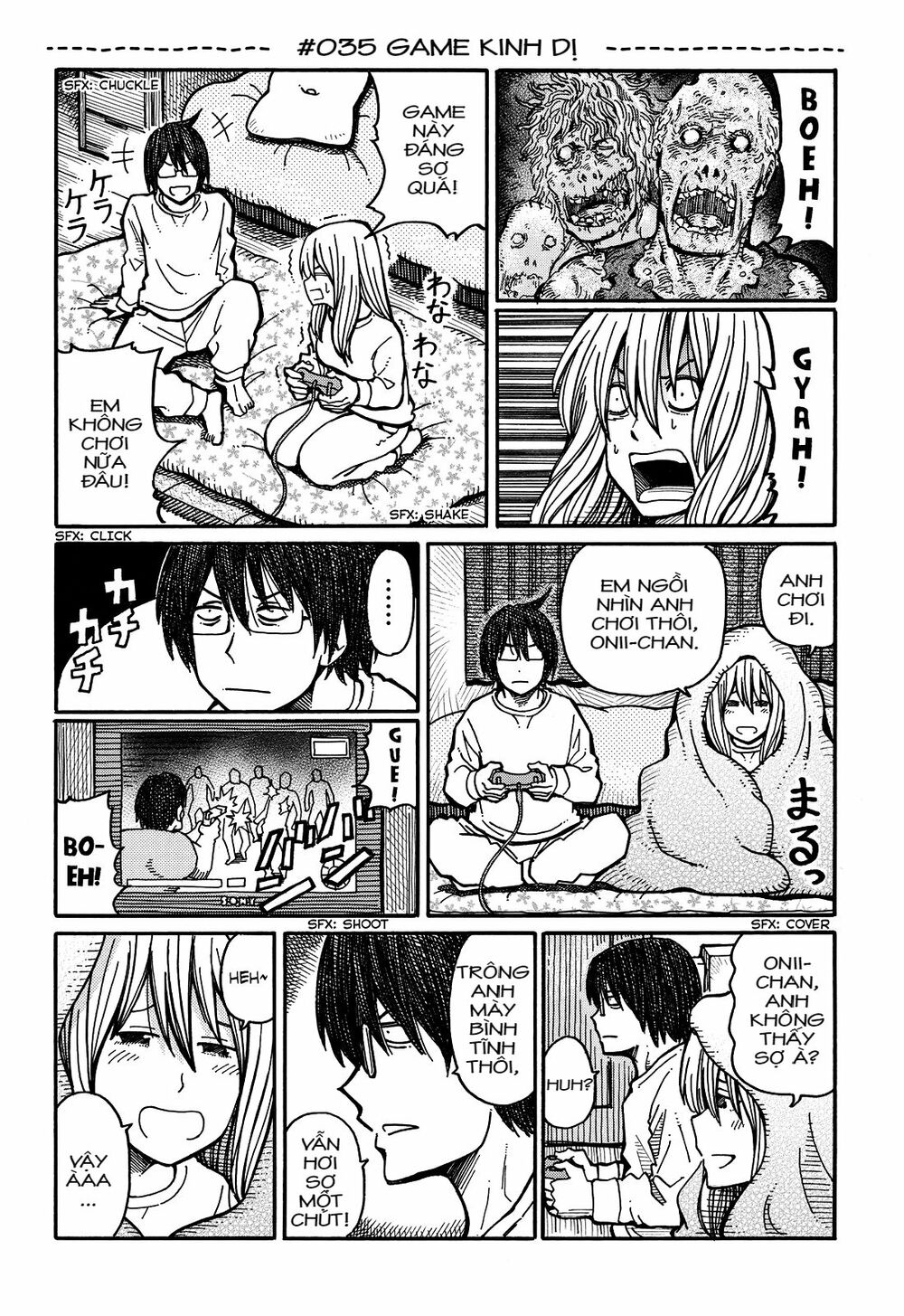 Hatarakanai Futari: Chapter 35