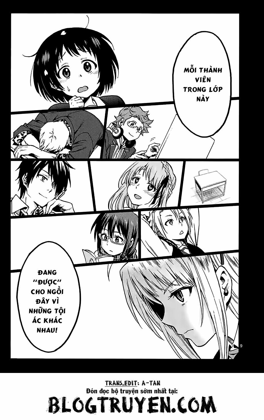 Criminale!: Chapter 3: Lớp học