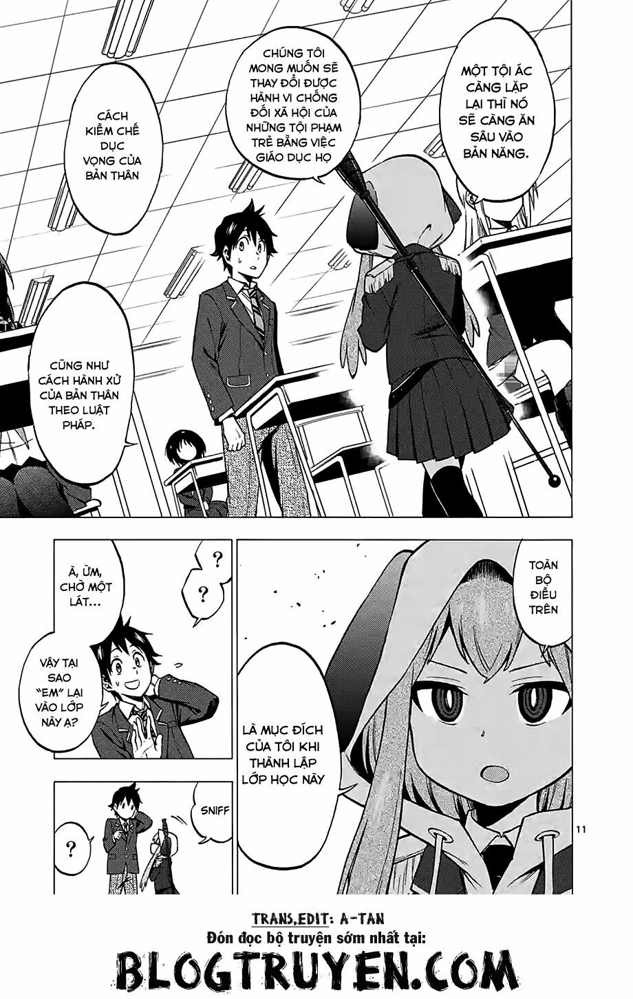 Criminale!: Chapter 3: Lớp học
