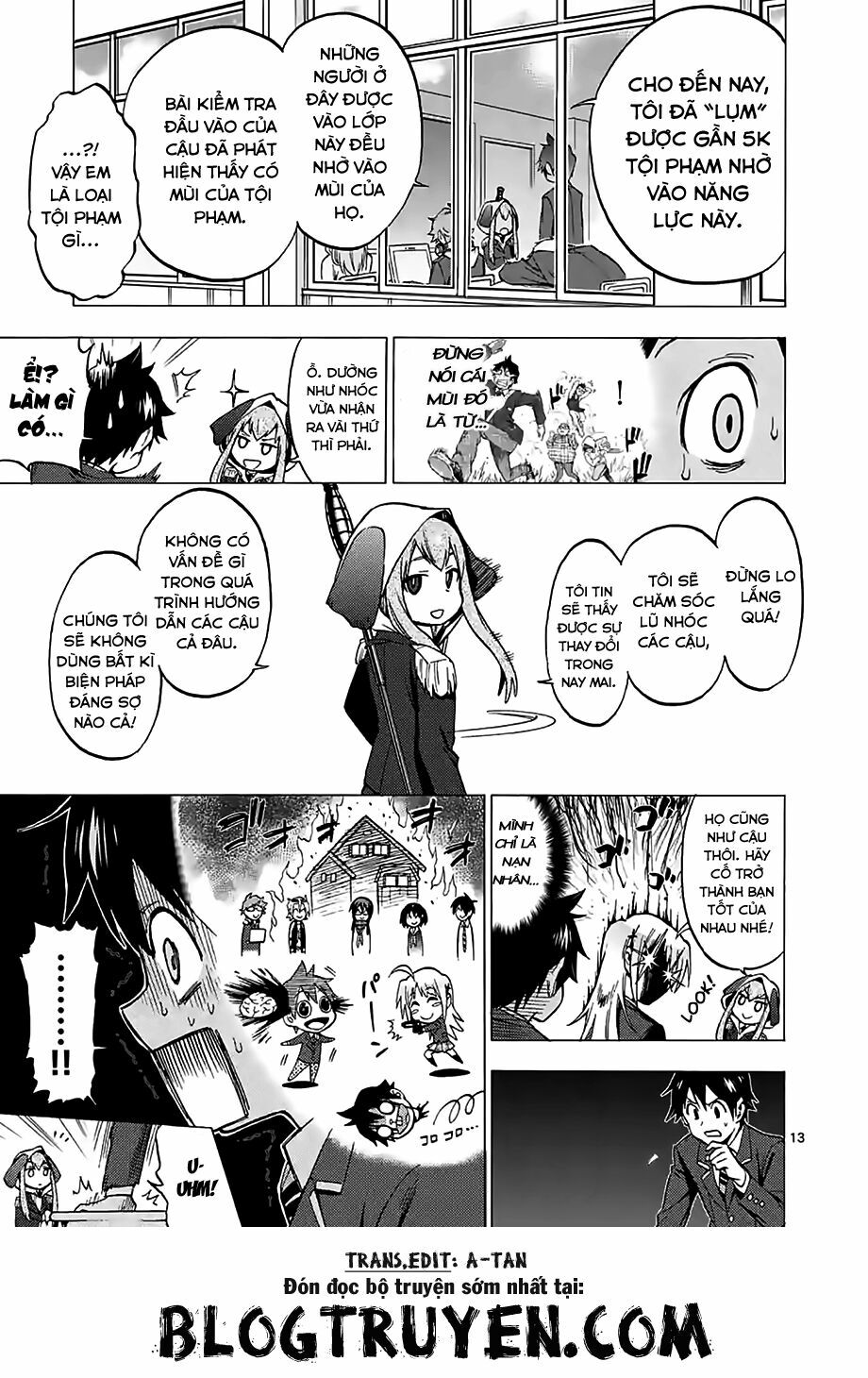 Criminale!: Chapter 3: Lớp học