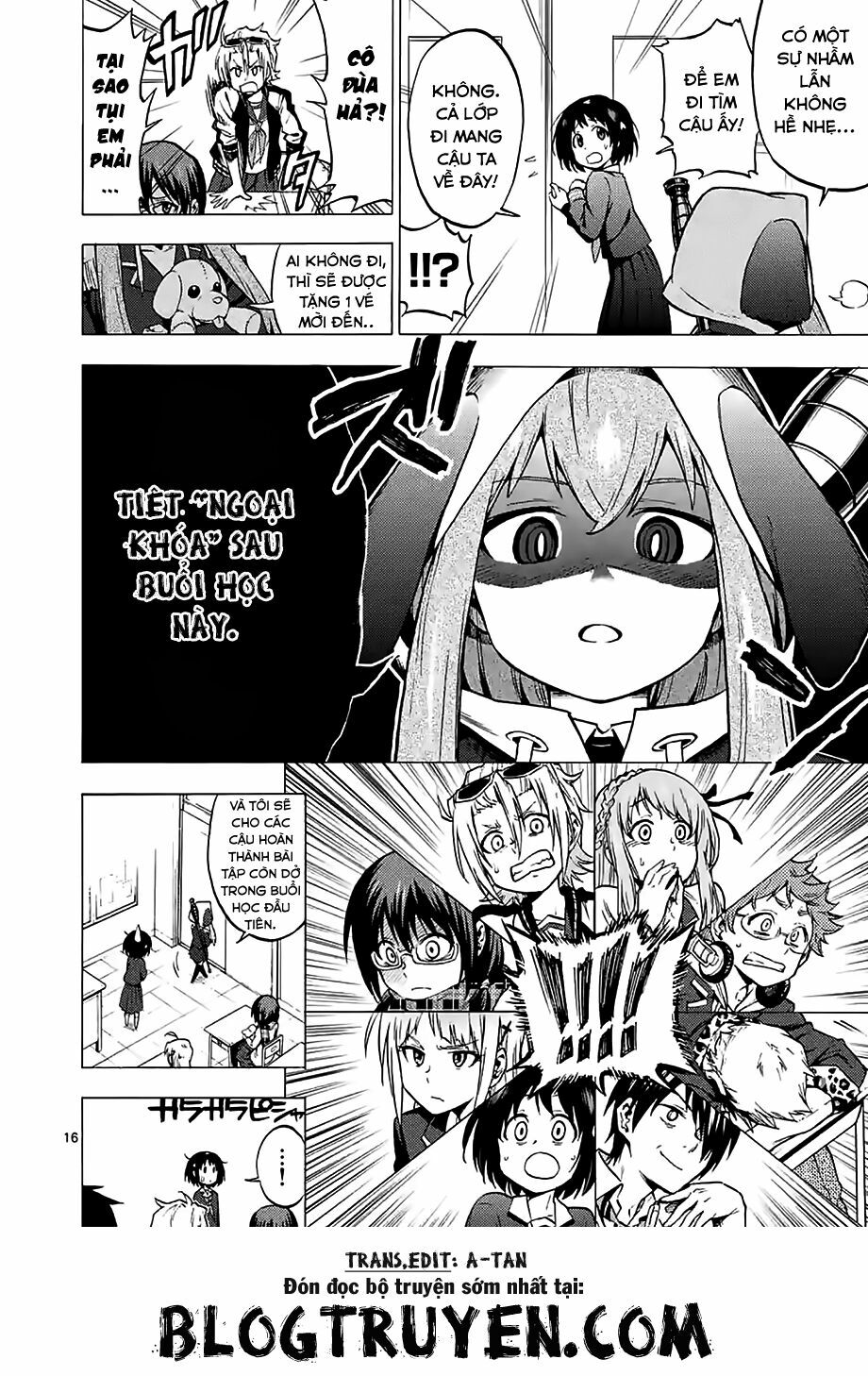 Criminale!: Chapter 3: Lớp học