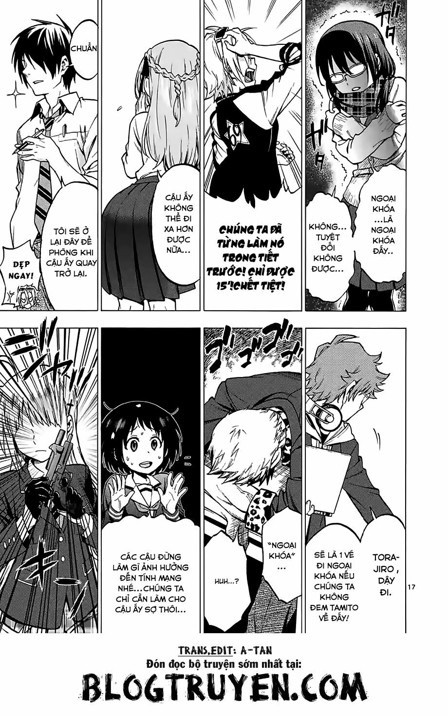 Criminale!: Chapter 3: Lớp học