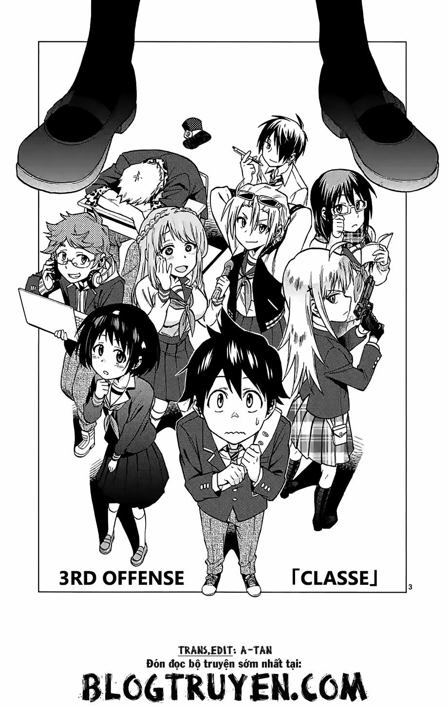Criminale!: Chapter 3: Lớp học