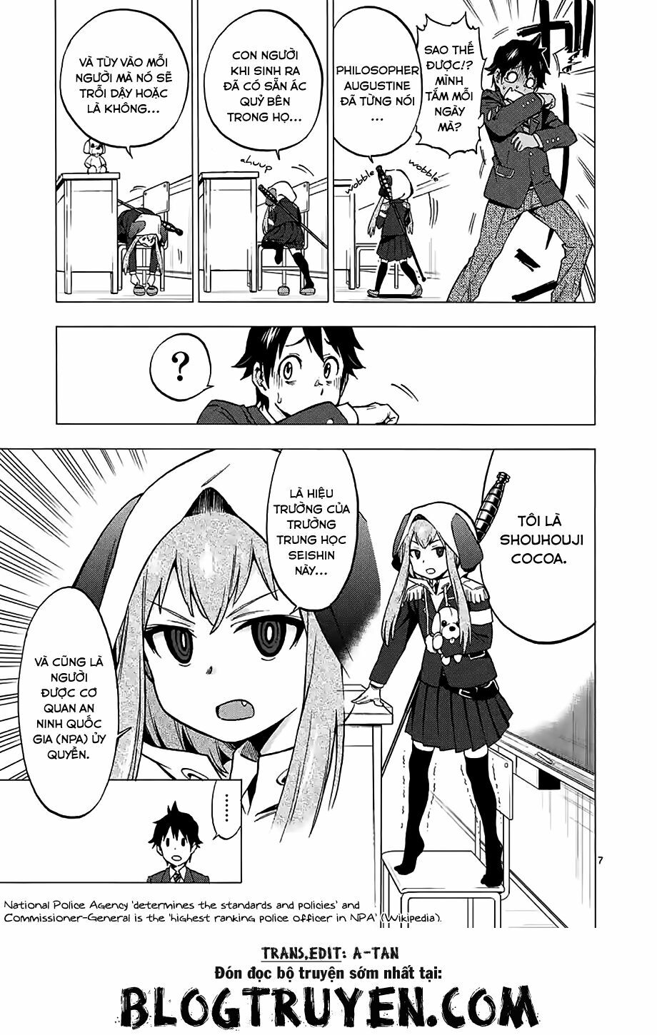 Criminale!: Chapter 3: Lớp học